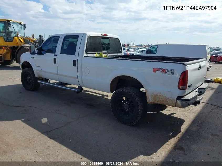 2004 Ford F-250 Lariat/Xl/Xlt VIN: 1FTNW21P44EA97904 Lot: 40199569