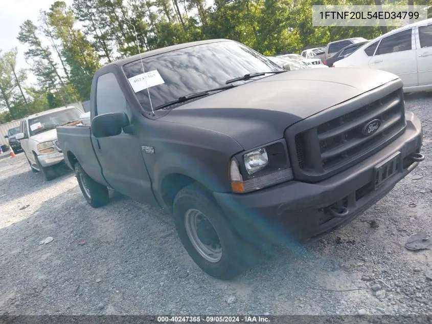 1FTNF20L54ED34799 2004 Ford F-250 Xl/Xlt