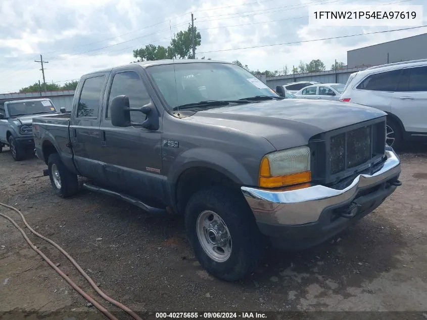 2004 Ford F-250 Lariat/Xl/Xlt VIN: 1FTNW21P54EA97619 Lot: 40275655