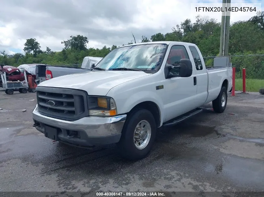 2004 Ford F250 Super Duty VIN: 1FTNX20L14ED45764 Lot: 40308147