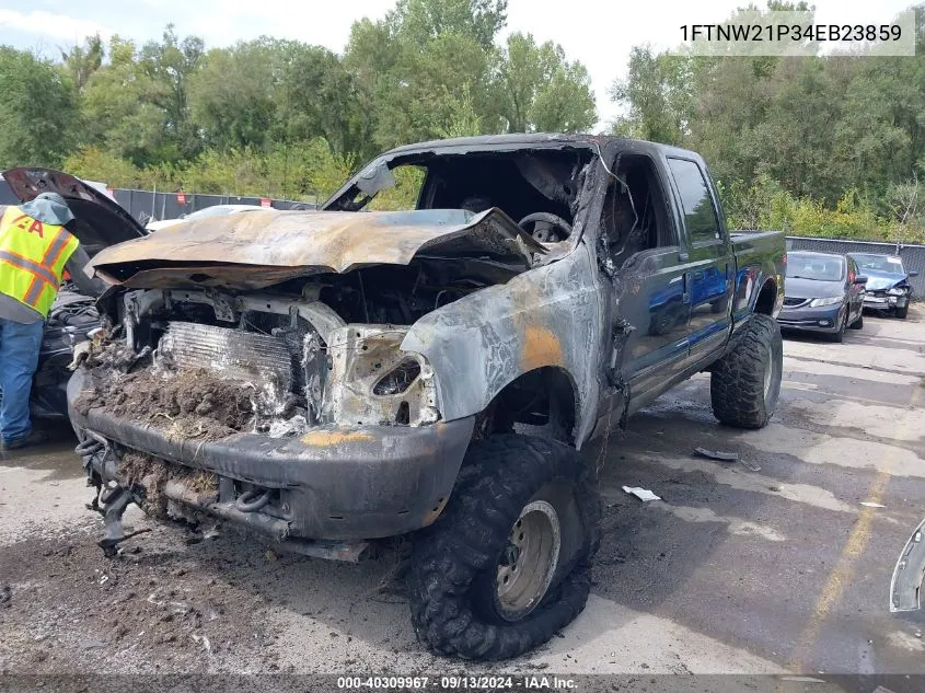 2004 Ford F-250 Lariat/Xl/Xlt VIN: 1FTNW21P34EB23859 Lot: 40309967