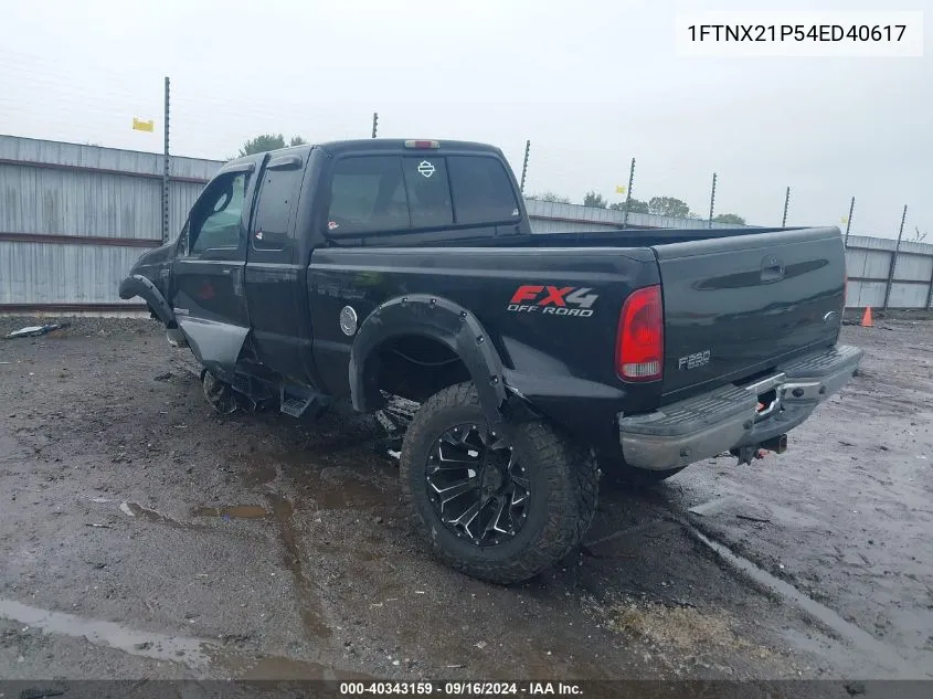 1FTNX21P54ED40617 2004 Ford F-250 Lariat/Xl/Xlt