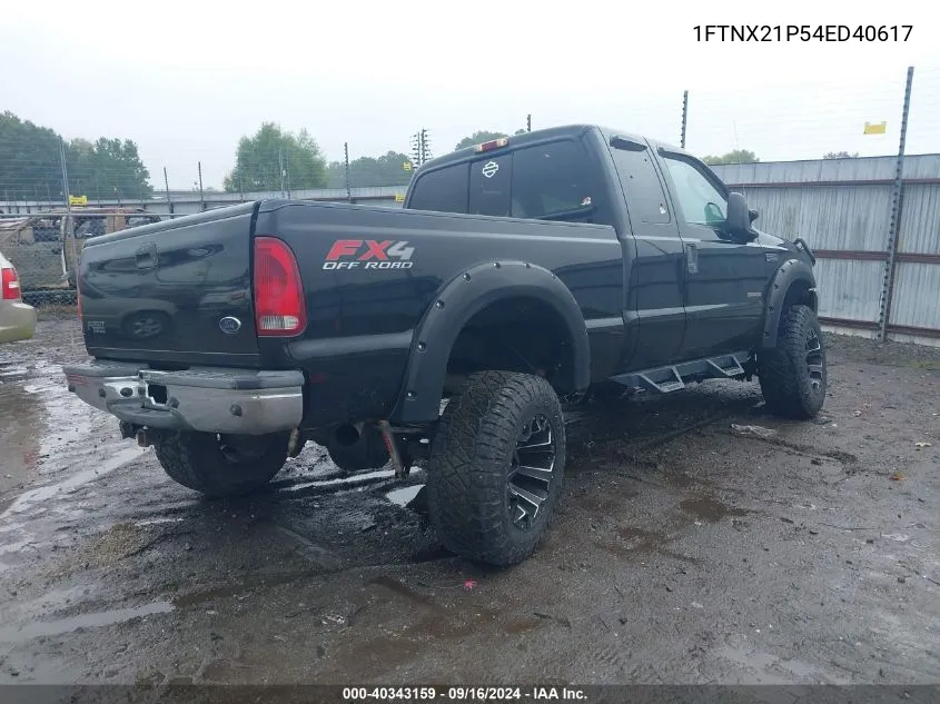 1FTNX21P54ED40617 2004 Ford F-250 Lariat/Xl/Xlt