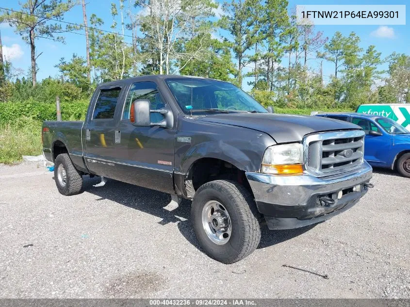 2004 Ford F-250 Lariat/Xl/Xlt VIN: 1FTNW21P64EA99301 Lot: 40432236