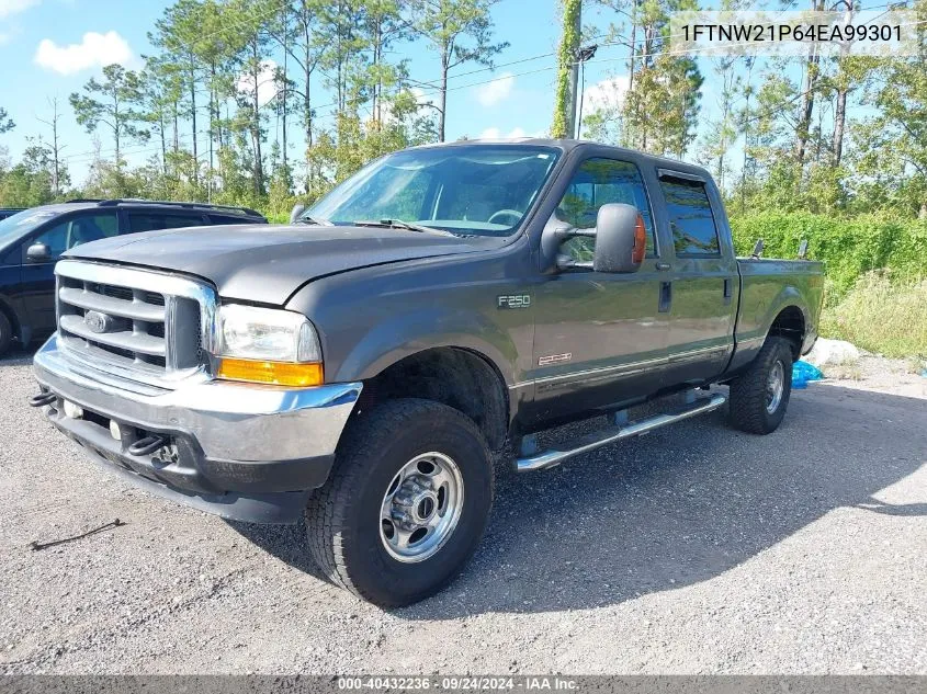 2004 Ford F-250 Lariat/Xl/Xlt VIN: 1FTNW21P64EA99301 Lot: 40432236