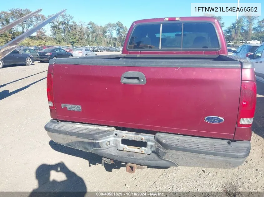 1FTNW21L54EA66562 2004 Ford F-250 Lariat/Xl/Xlt