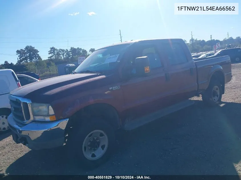 1FTNW21L54EA66562 2004 Ford F-250 Lariat/Xl/Xlt