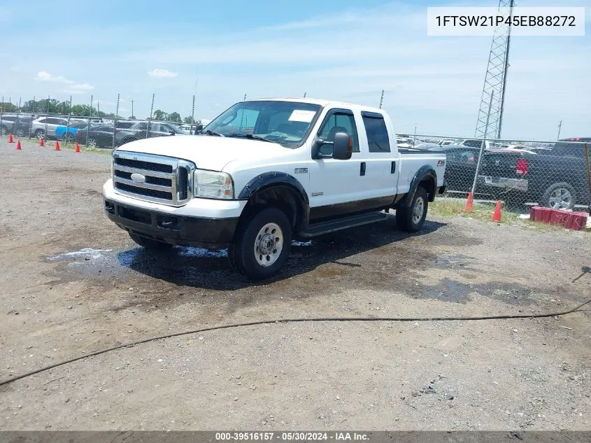 2005 Ford F-250 Lariat/Xl/Xlt VIN: 1FTSW21P45EB88272 Lot: 39516157