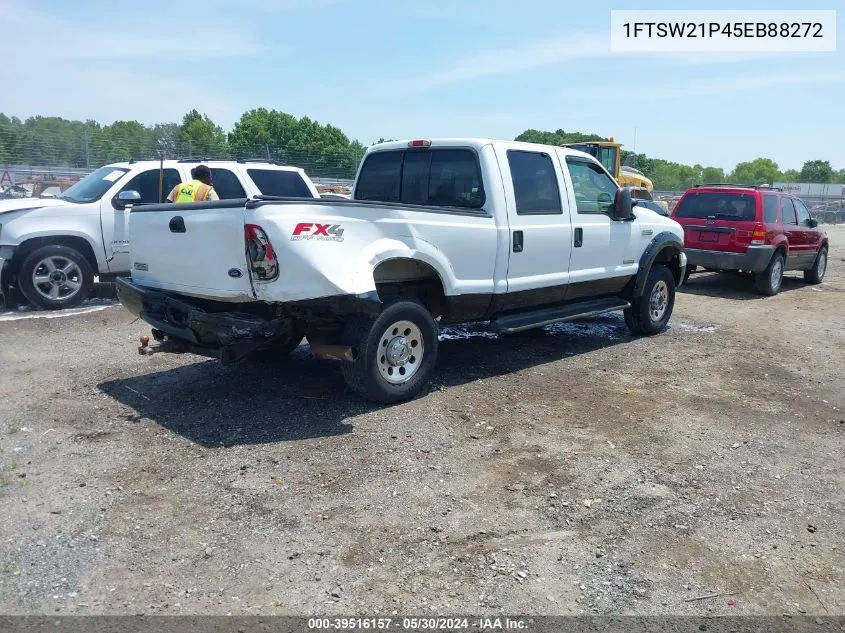 2005 Ford F-250 Lariat/Xl/Xlt VIN: 1FTSW21P45EB88272 Lot: 39516157