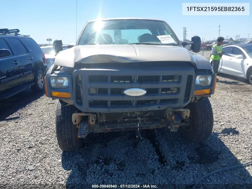 2005 Ford F-250 Lariat/Xl/Xlt VIN: 1FTSX21595EB82365 Lot: 39848940