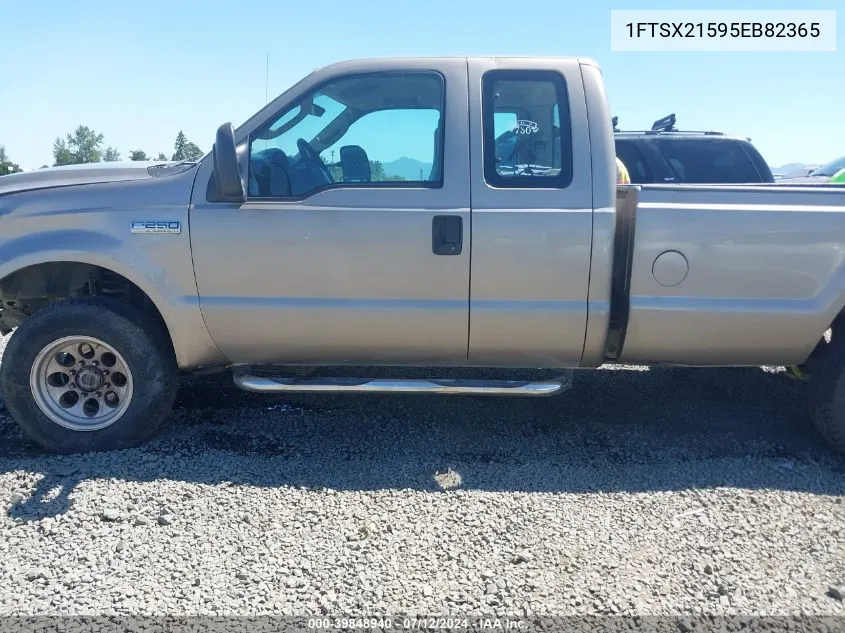 2005 Ford F-250 Lariat/Xl/Xlt VIN: 1FTSX21595EB82365 Lot: 39848940