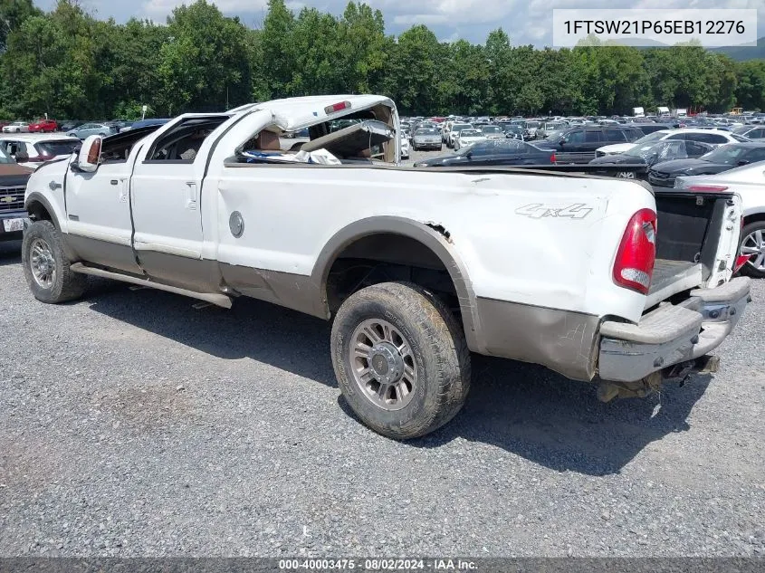 1FTSW21P65EB12276 2005 Ford F-250 Lariat/Xl/Xlt