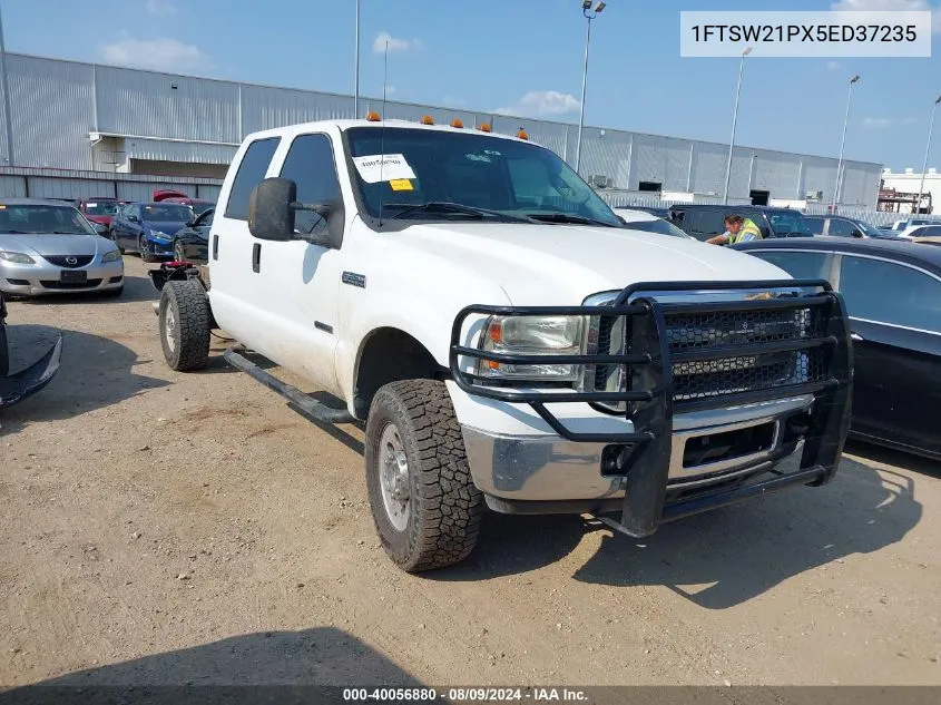 2005 Ford F-250 Lariat/Xl/Xlt VIN: 1FTSW21PX5ED37235 Lot: 40056880