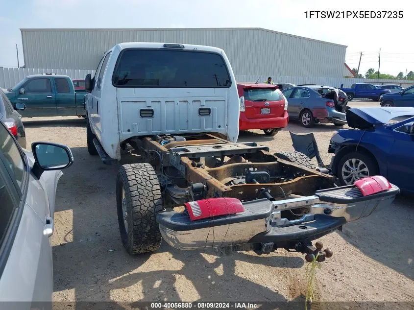 1FTSW21PX5ED37235 2005 Ford F-250 Lariat/Xl/Xlt