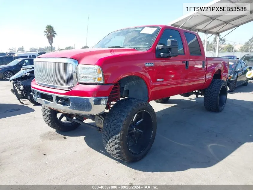 2005 Ford F-250 Lariat/Xl/Xlt VIN: 1FTSW21PX5EB53588 Lot: 40397800