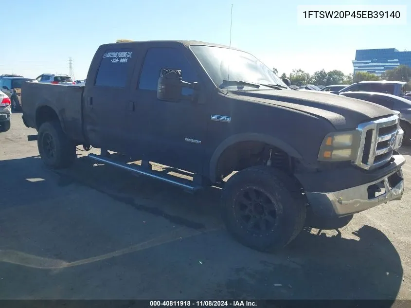 1FTSW20P45EB39140 2005 Ford F-250 Lariat/Xl/Xlt