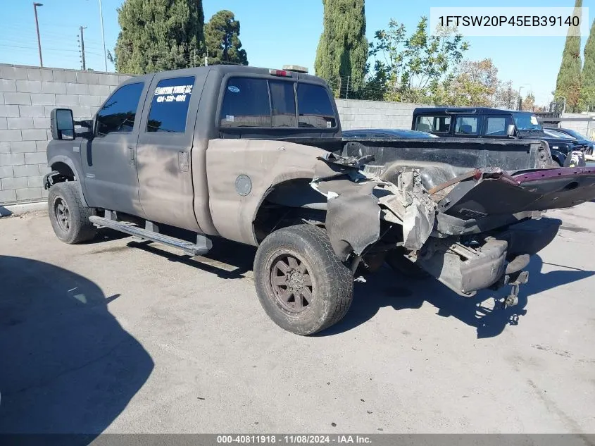 1FTSW20P45EB39140 2005 Ford F-250 Lariat/Xl/Xlt