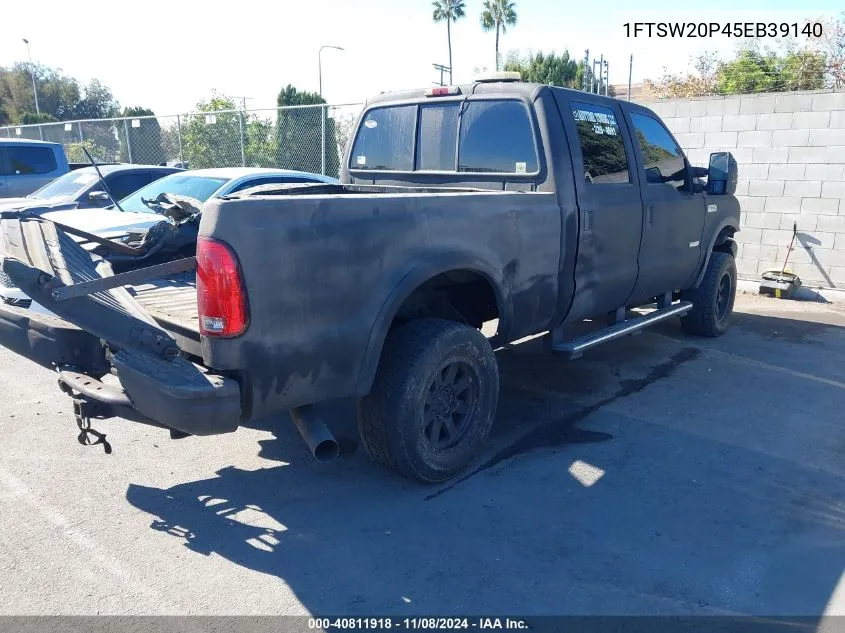 1FTSW20P45EB39140 2005 Ford F-250 Lariat/Xl/Xlt