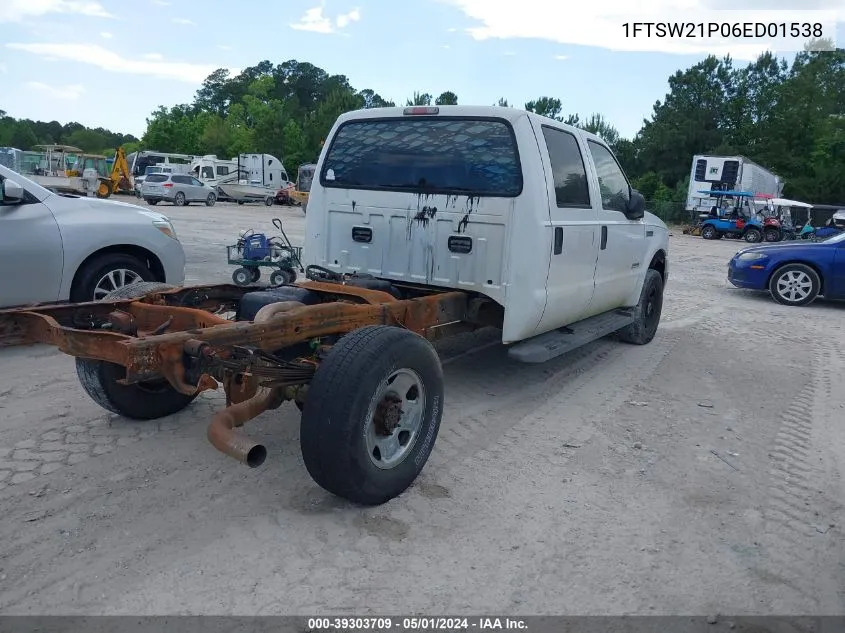 1FTSW21P06ED01538 2006 Ford F-250 Lariat/Xl/Xlt