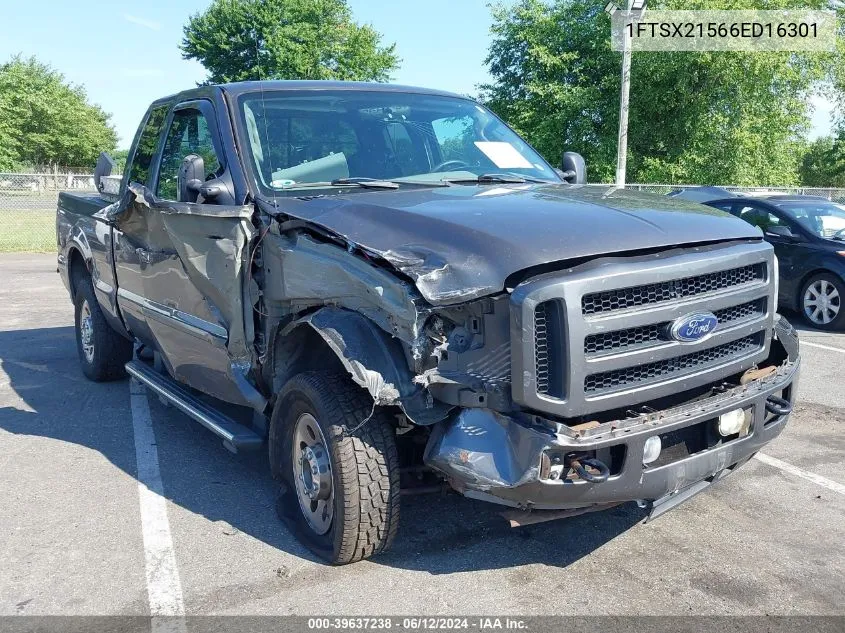 2006 Ford F-250 Lariat/Xl/Xlt VIN: 1FTSX21566ED16301 Lot: 39637238