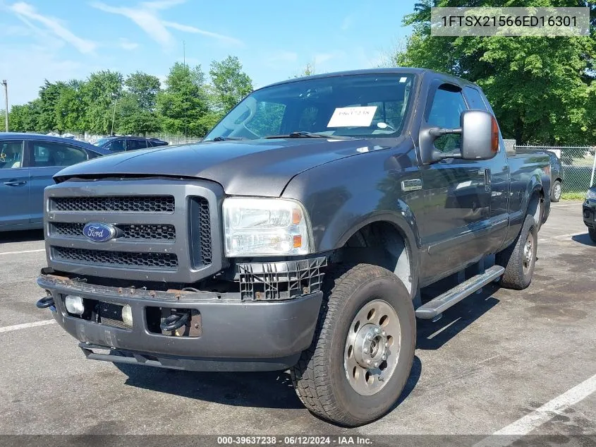 2006 Ford F-250 Lariat/Xl/Xlt VIN: 1FTSX21566ED16301 Lot: 39637238