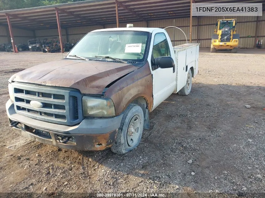 1FDNF205X6EA41383 2006 Ford F-250 Xl/Xlt