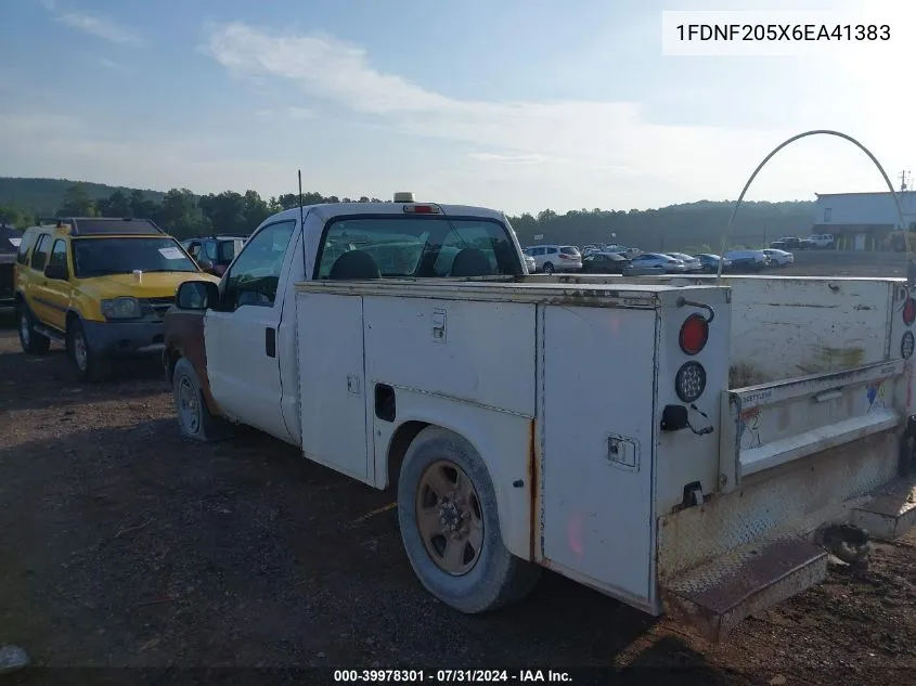 1FDNF205X6EA41383 2006 Ford F-250 Xl/Xlt