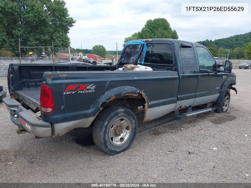 1FTSX21P26ED55629 2006 Ford F-250 Lariat/Xl/Xlt