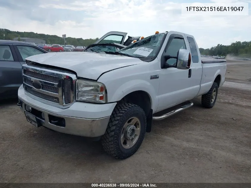 1FTSX21516EA19047 2006 Ford F-250 Lariat/Xl/Xlt