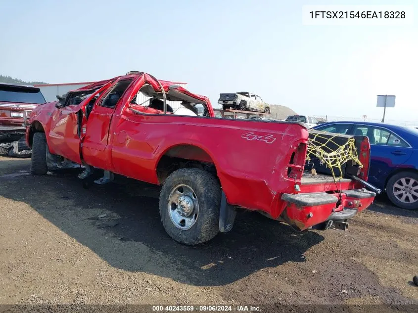 1FTSX21546EA18328 2006 Ford F-250 Lariat/Xl/Xlt