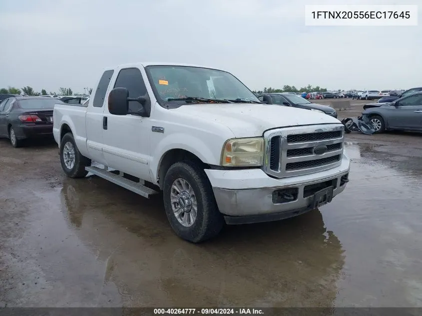 1FTNX20556EC17645 2006 Ford F-250 Lariat/Xl/Xlt