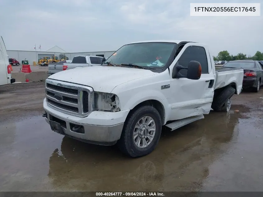 1FTNX20556EC17645 2006 Ford F-250 Lariat/Xl/Xlt