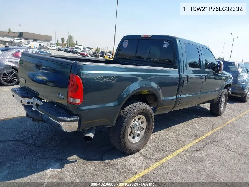 2006 Ford F-250 Amarillo/Lariat/Xl/Xlt VIN: 1FTSW21P76EC32332 Lot: 40286885