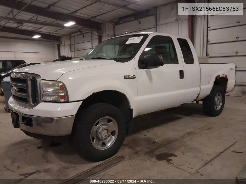 2006 Ford Super Duty F-250 Lariat/Xl/Xlt VIN: 1FTSX21566EC83753 Lot: 40293322