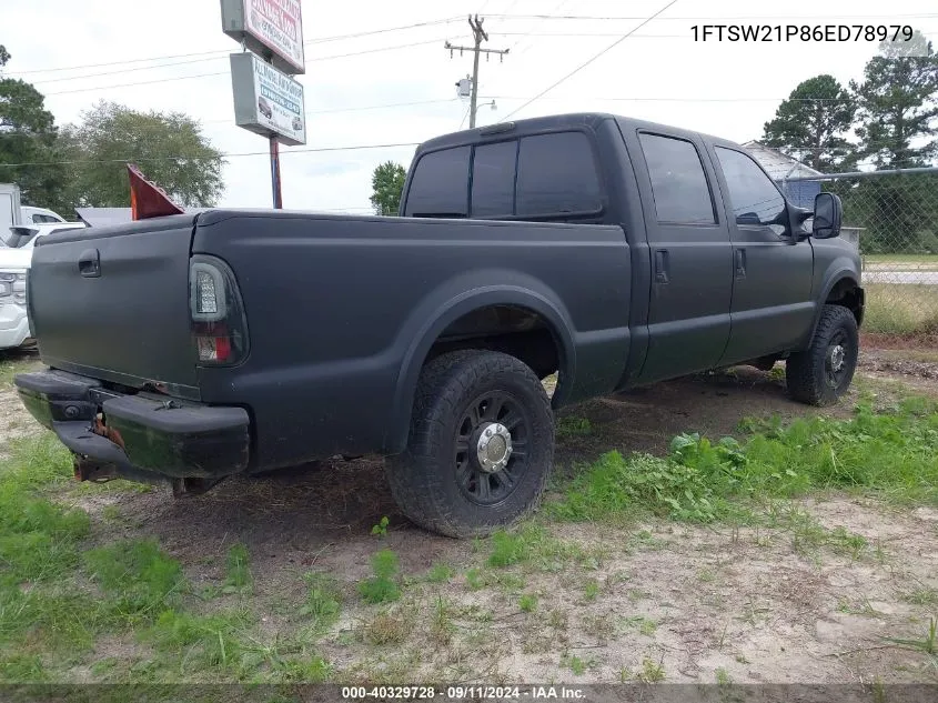 1FTSW21P86ED78979 2006 Ford F-250 Amarillo/Lariat/Xl/Xlt