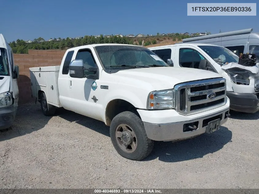 2006 Ford F-250 Lariat/Xl/Xlt VIN: 1FTSX20P36EB90336 Lot: 40346893