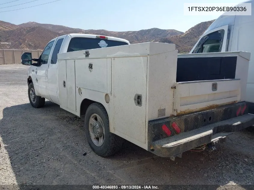 2006 Ford F-250 Lariat/Xl/Xlt VIN: 1FTSX20P36EB90336 Lot: 40346893