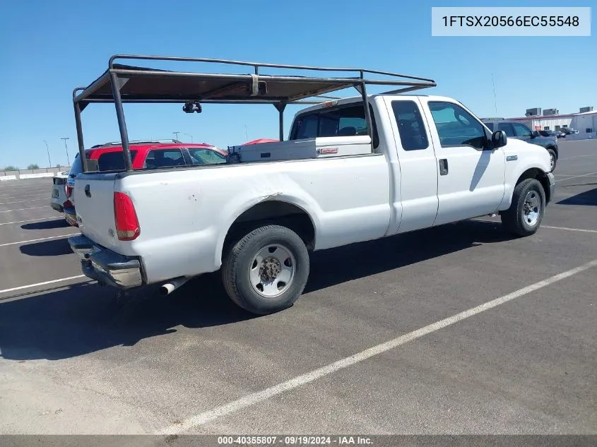 2006 Ford F-250 Lariat/Xl/Xlt VIN: 1FTSX20566EC55548 Lot: 40355807