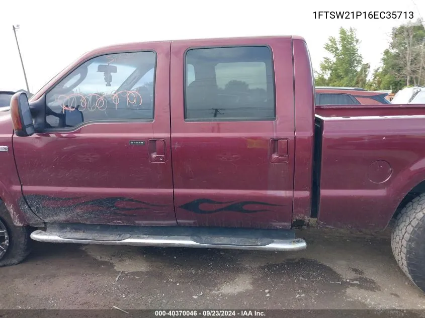 2006 Ford F-250 Amarillo/Lariat/Xl/Xlt VIN: 1FTSW21P16EC35713 Lot: 40370046