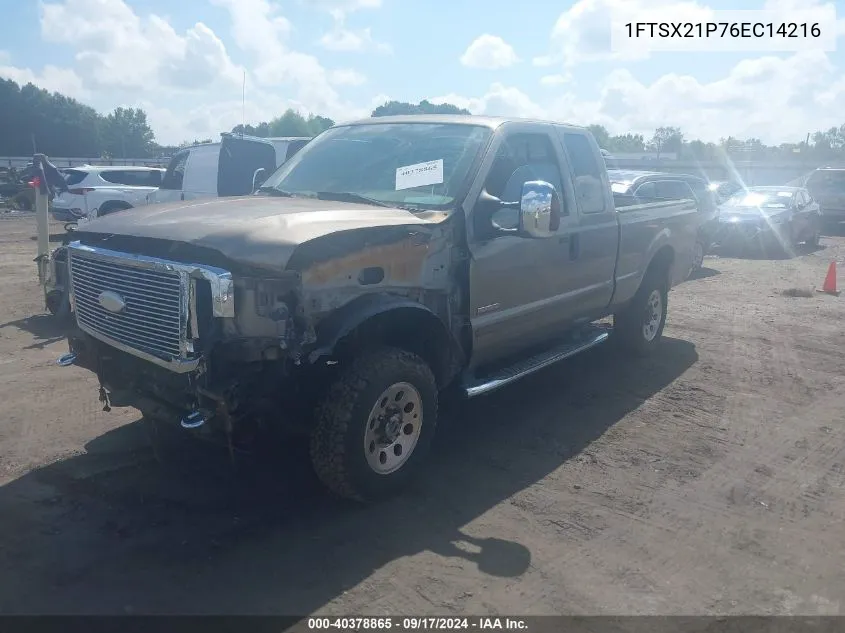 1FTSX21P76EC14216 2006 Ford Super Duty F-250 Lariat/Xl/Xlt