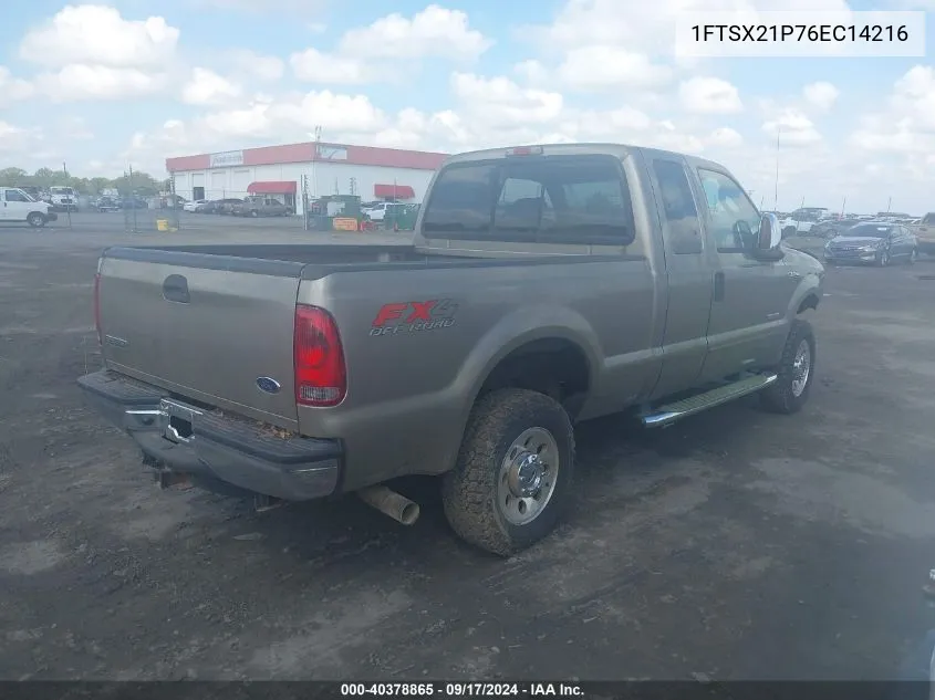 1FTSX21P76EC14216 2006 Ford Super Duty F-250 Lariat/Xl/Xlt