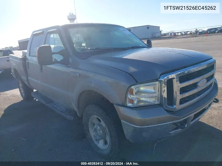 1FTSW21526EC45262 2006 Ford F-250 Lariat/Xl/Xlt