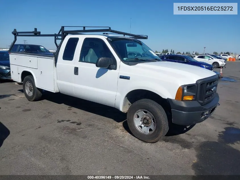 2006 Ford F-250 Lariat/Xl/Xlt VIN: 1FDSX20516EC25272 Lot: 40396149