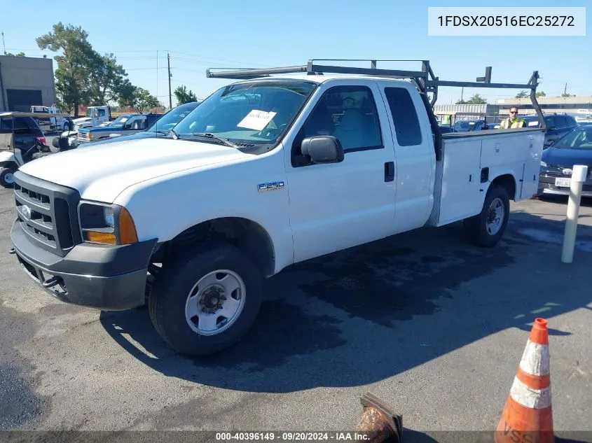 2006 Ford F-250 Lariat/Xl/Xlt VIN: 1FDSX20516EC25272 Lot: 40396149