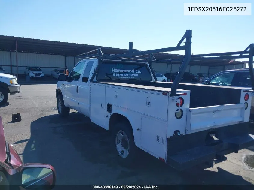 2006 Ford F-250 Lariat/Xl/Xlt VIN: 1FDSX20516EC25272 Lot: 40396149