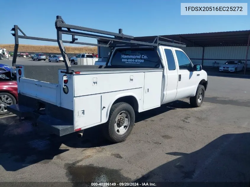 2006 Ford F-250 Lariat/Xl/Xlt VIN: 1FDSX20516EC25272 Lot: 40396149