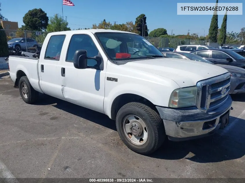 2006 Ford F-250 Lariat/Xl/Xlt VIN: 1FTSW20546ED76288 Lot: 40398838