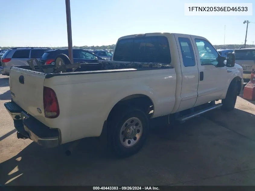 1FTNX20536ED46533 2006 Ford F-250 Lariat/Xl/Xlt