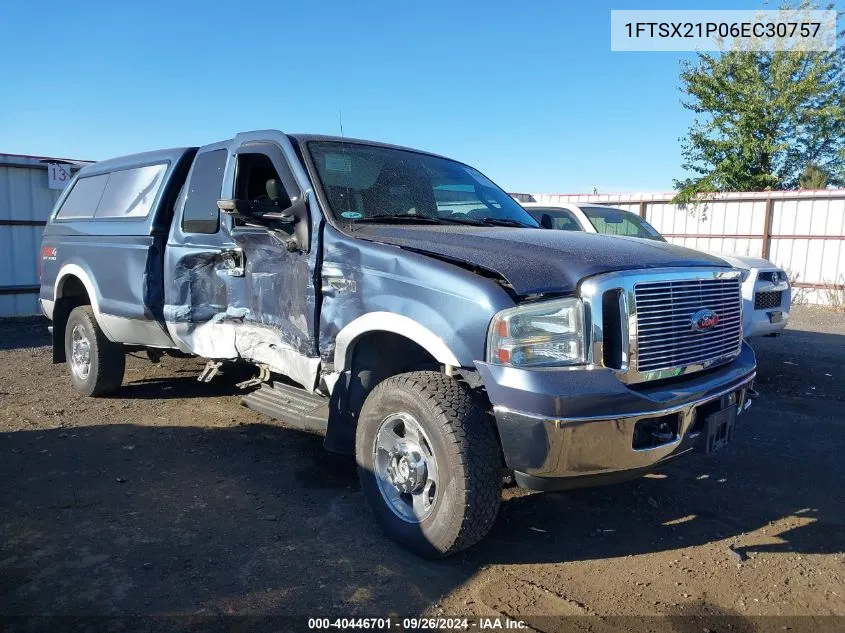 2006 Ford F250 Super Duty VIN: 1FTSX21P06EC30757 Lot: 40446701