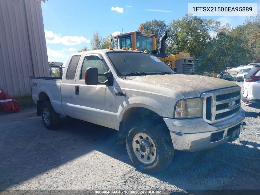 2006 Ford F-250 Lariat/Xl/Xlt VIN: 1FTSX21506EA95889 Lot: 40486664